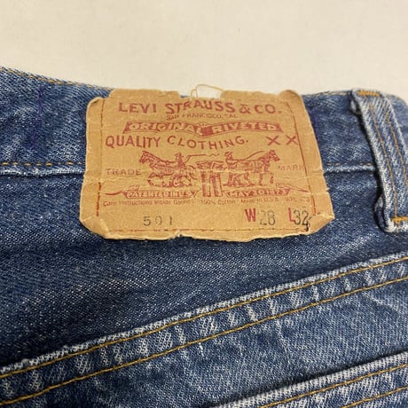 [USED] Levi's 501 made in U.S.A.