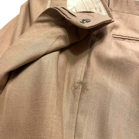 [USED] 3-Tuck LINEN PANTS