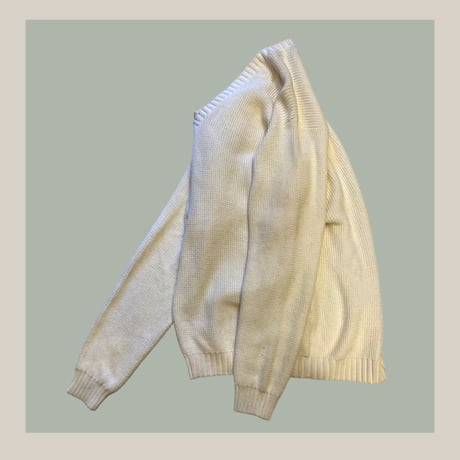 [USED] COTTONＶネック ニット
