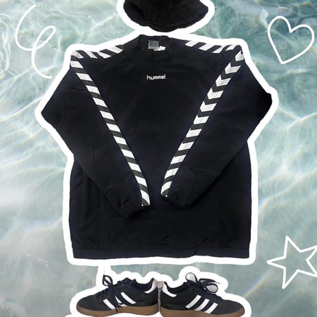 [USED]Hummel ナイロン プルオーバー