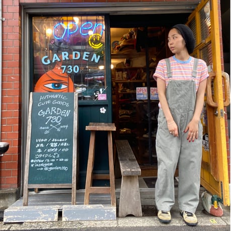[USED] cotton オーバーオール