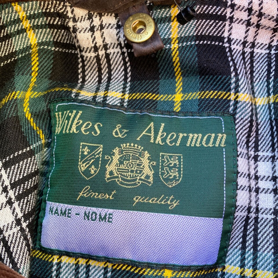 USED] Wilkes & Akerman オイルドJACKET | garden730