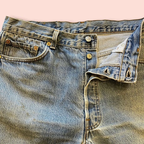 [USED] Levis 501 CUTOFF DENIM / W35 USA