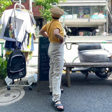 [USED]  Yellow モックネックTee  💛