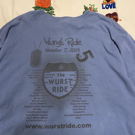 [USED] "WURST RIDE" L/S Tee♡
