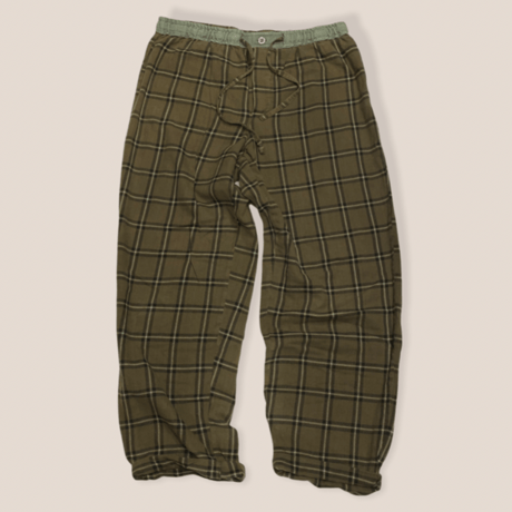 [USED] KHAKI チェック PANTS