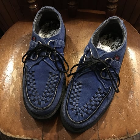 [USED] BLUE SUEDE ラバーソール