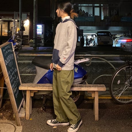 [USED] "POLO JEANS" bi-color parka