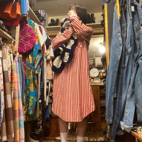 [USED] vintage ネルパジャマ