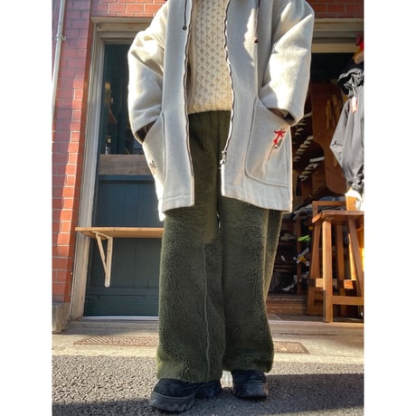[USED]  刺繍入りWOOL PARKA