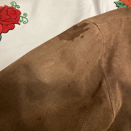 [USED] PIG SUEDE BLOUSON！
