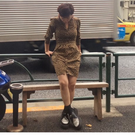 [USED] レオパ―ド ワンピ