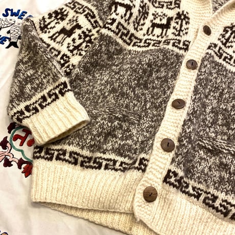 [USED] BIG BIG SIZE❤️ カウチンカーディガン