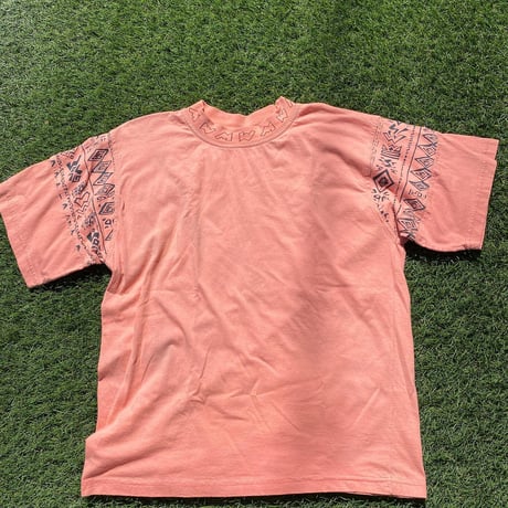 [USED] EURO モックネック PRINT  Tee