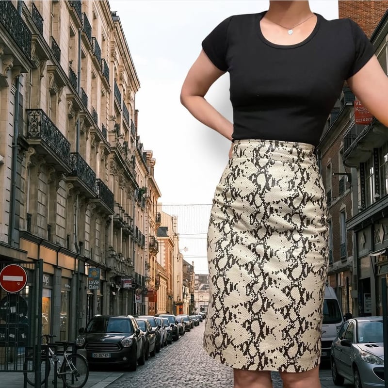 LOUISVUITTON　タイトスカート レースコンビタイトスカート(スカート)｜LOVELESS(ラブレス)の