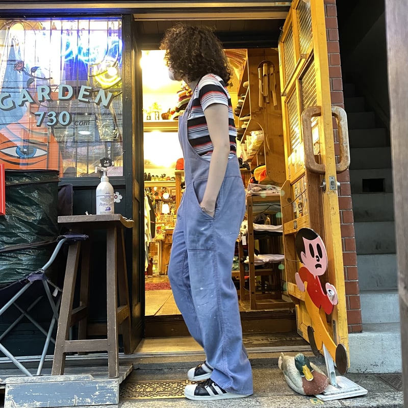 USED] EURO vintage COTTON オーバーオール | garden730