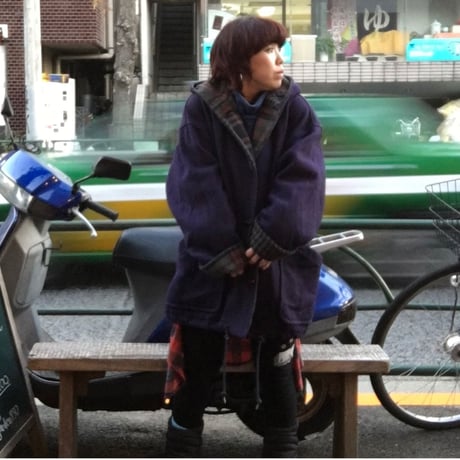 [USED] ダッフル風 woolコート
