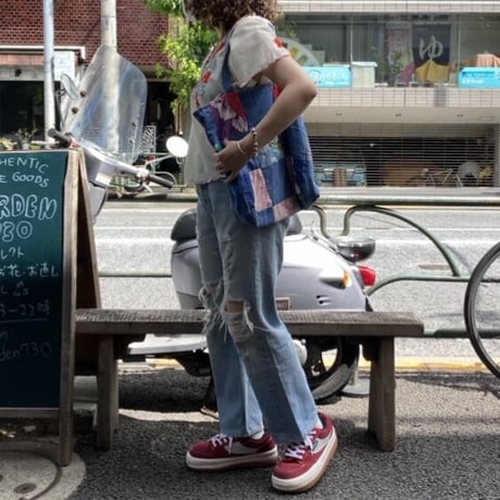 [USED] HAND MADE🪡パッチワーク トート