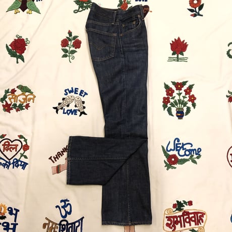 [USED] Levi's 濃紺フレアDENIM