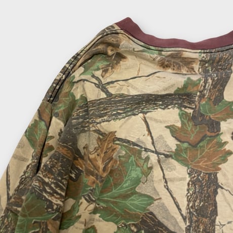 [USED] vintage "RealTree®︎” CAMO ロンTee
