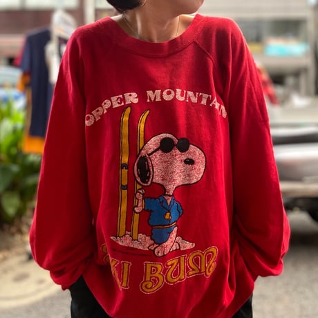 [USED]  Vintage SNOOPY print SWEAT ❤️