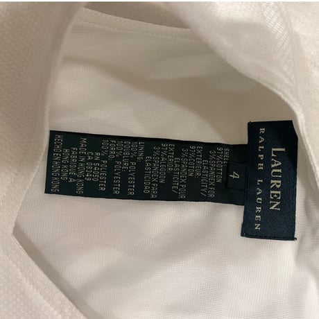 [USED]  LAUREN WHITE ワンピース