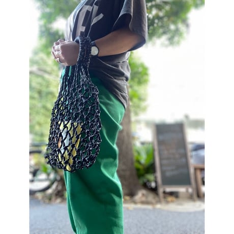 [USED] パラコード編みBAG  🖤