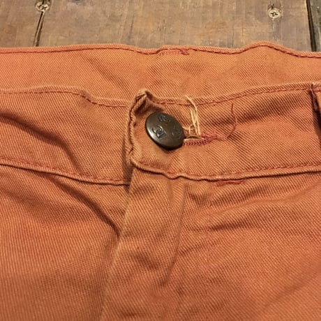[USED] Old DEE CEEオレンジpainter pants