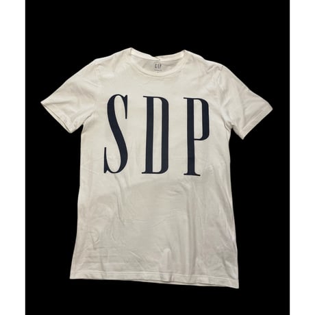 [USED] SDP × GAP ロゴ Tee 💙