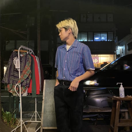 [USED] LEATHER & ストレッチ PANTS