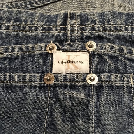 [USED] Calvin Klein DENIMオーバーオール