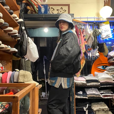 [USED]  ダメージ BLACK MA-1