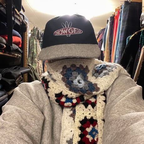 [BS ] hand knit マフラー