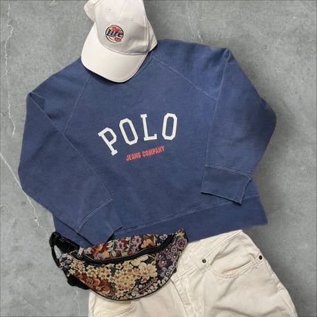 [USED] POLO JEANS ラグラン mini sweat