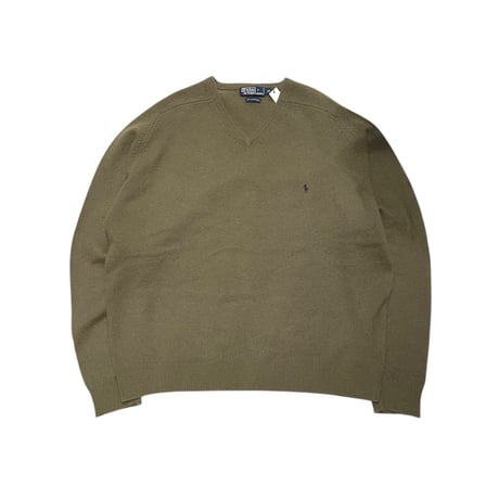 [USED] "POLO" 100% LAMSWOOL KNIT