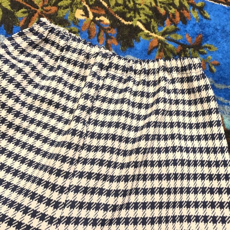 [USED] 70's  Euroフレア PANTS / 千鳥格子