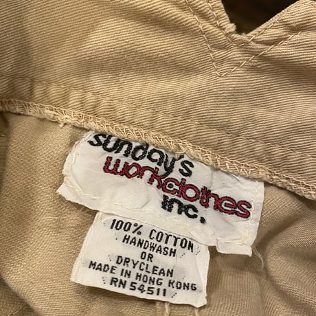 [USED] vintage シンチバック PAINTER PANTS