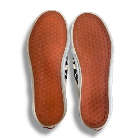 [USED] VANS CHECKER SLIP-ON / US6h