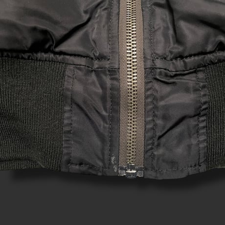 [QP ○△ ⇄ garden] 001 MA-1 BLACK