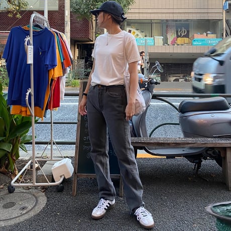 [USED] "Levi's 501" BLACK DENIM