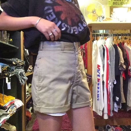 [DEAD STOCK] 70's US ARMY チノcut off Shorts