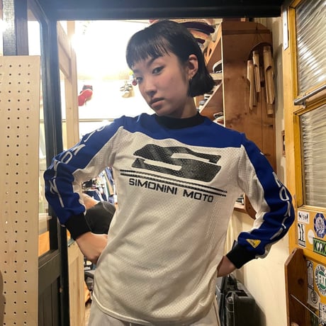 [USED] モトクロスTee💙