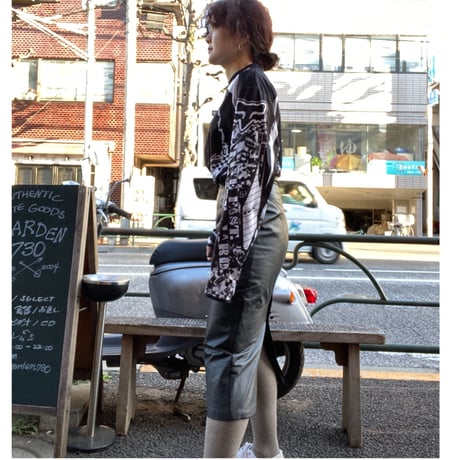 [USED] レザータイトスカート
