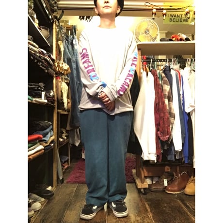 [USED] スエード調 イージーパンツ