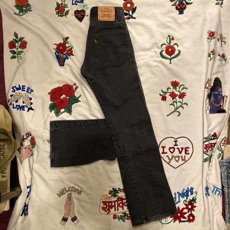 [USED] Levis"517" (BLACK ! )