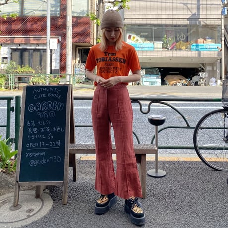 [USED] VINTAGE "Tom TOBIASSEN" Tee🧡