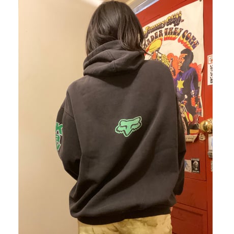 [USED] Kawasaki×Fox hoddie