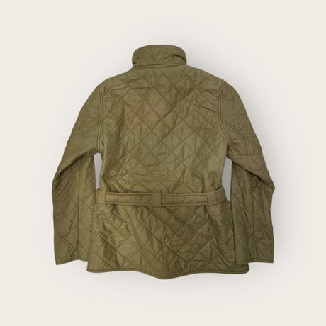 [USED]”Barbour" INTERNATIONAL QUILT KHAKI-14