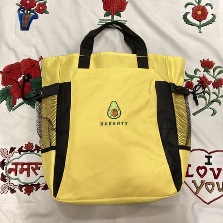 [Naughty]  AVOCADO NUTSACK TOTE