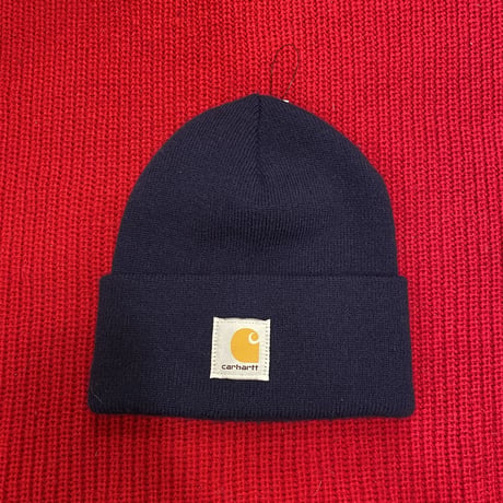 [USED] made in U.S.A. Carhartt ビーニー ！